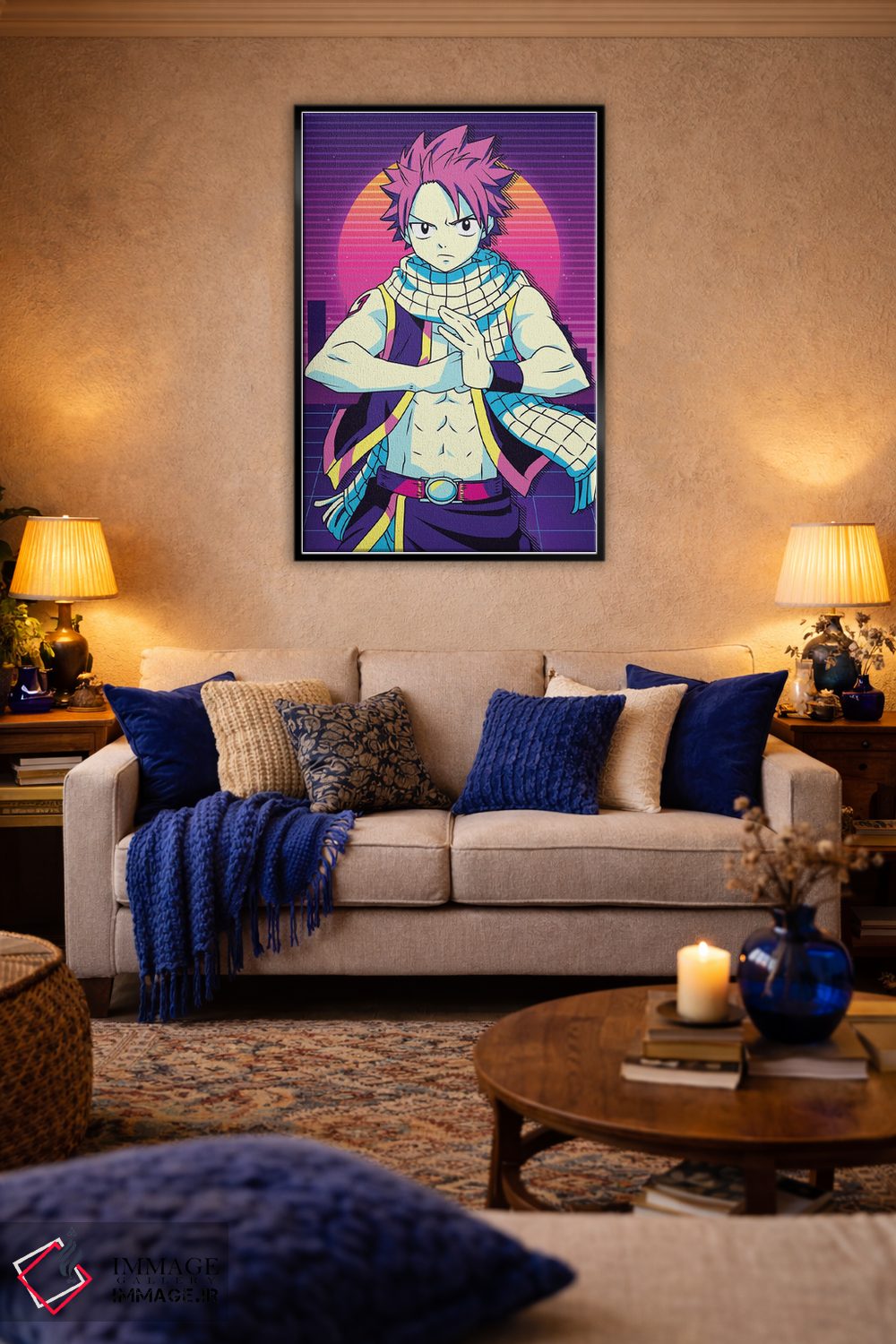 تابلو دکوراتیو فیری تیل ناتسو اثر مونیر وانیاک - D3B