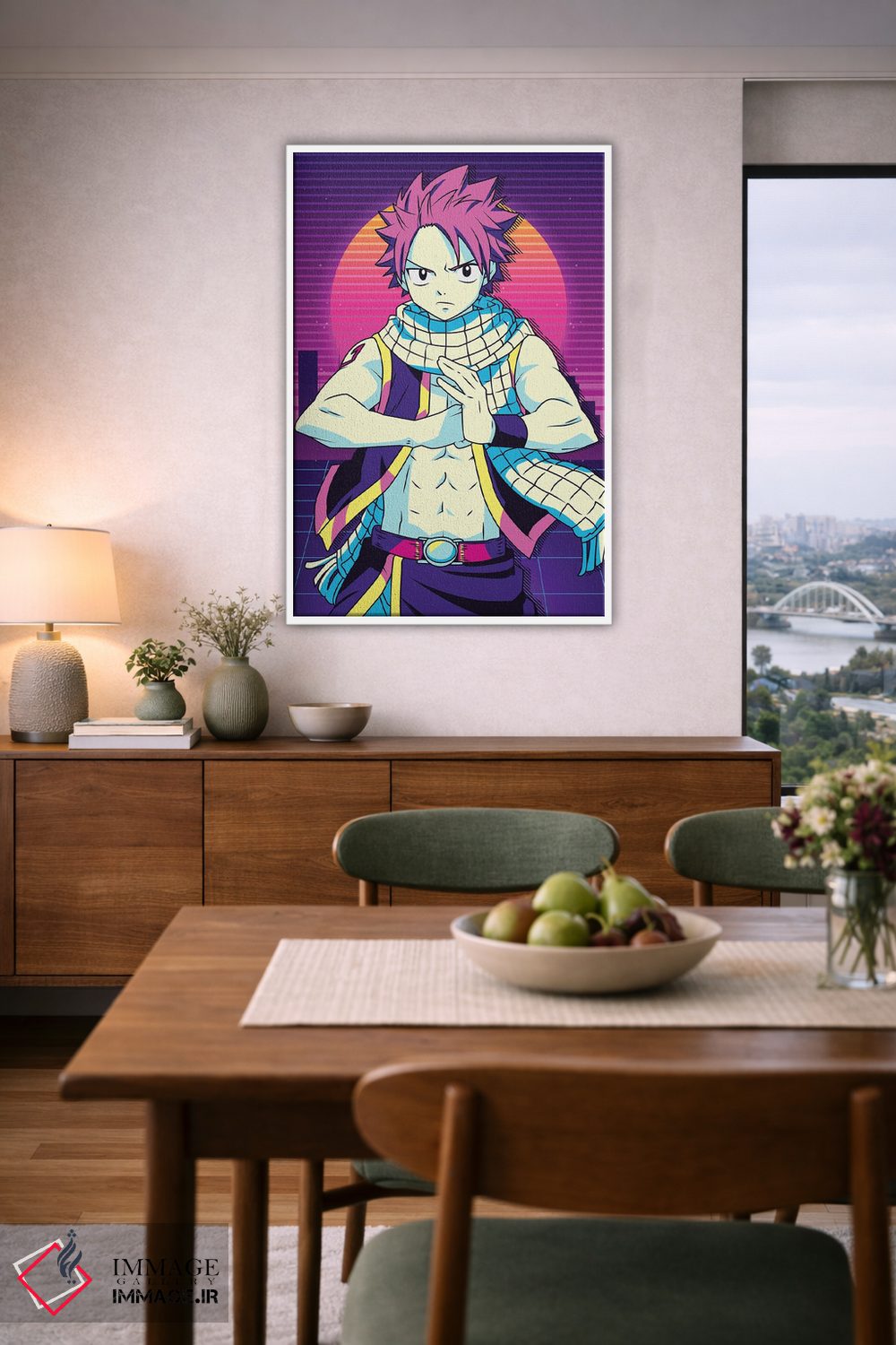 تابلو دکوراتیو فیری تیل ناتسو اثر مونیر وانیاک - D5W