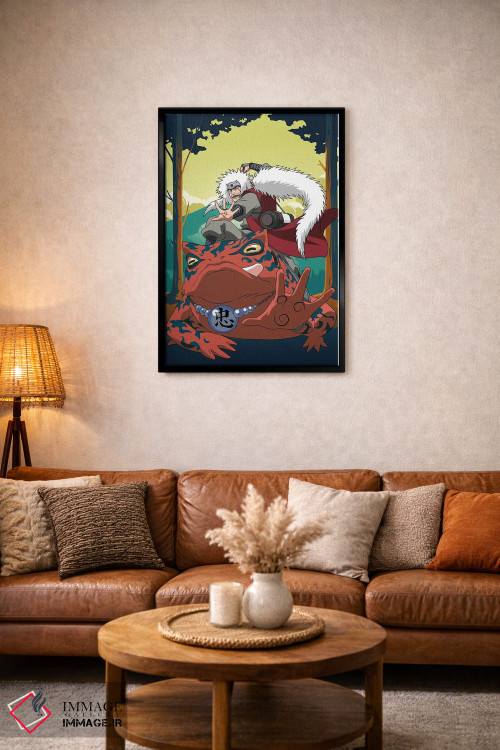 تابلو دکوراتیو جیرایا از انیمه ناروتو دوم اثر مونیر وانیاک - D4B