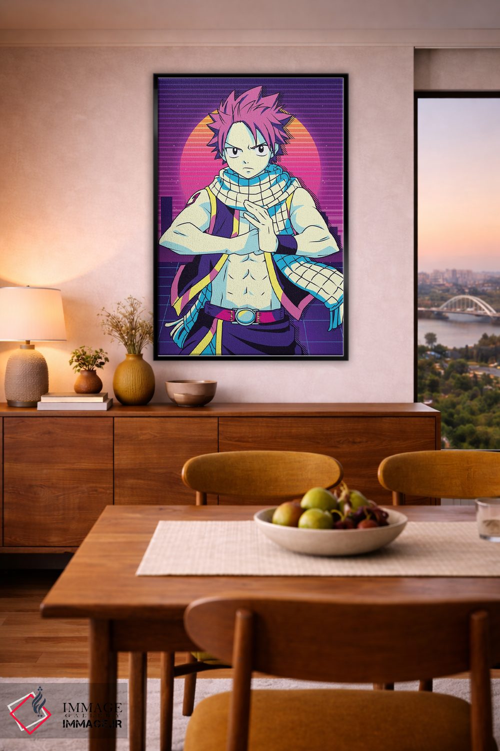 تابلو دکوراتیو فیری تیل ناتسو اثر مونیر وانیاک - D6B