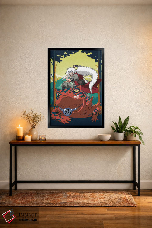 تابلو دکوراتیو جیرایا از انیمه ناروتو دوم اثر مونیر وانیاک - D6B