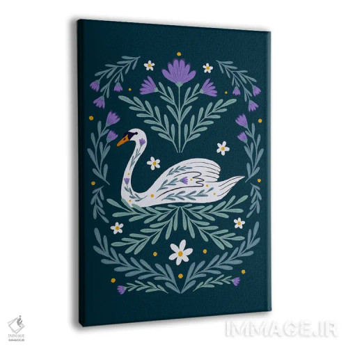 تابلو دکوراتیو قوی هنر عامیانه اثر آنجلا مینکا - نمای پرسپکتیو محصول