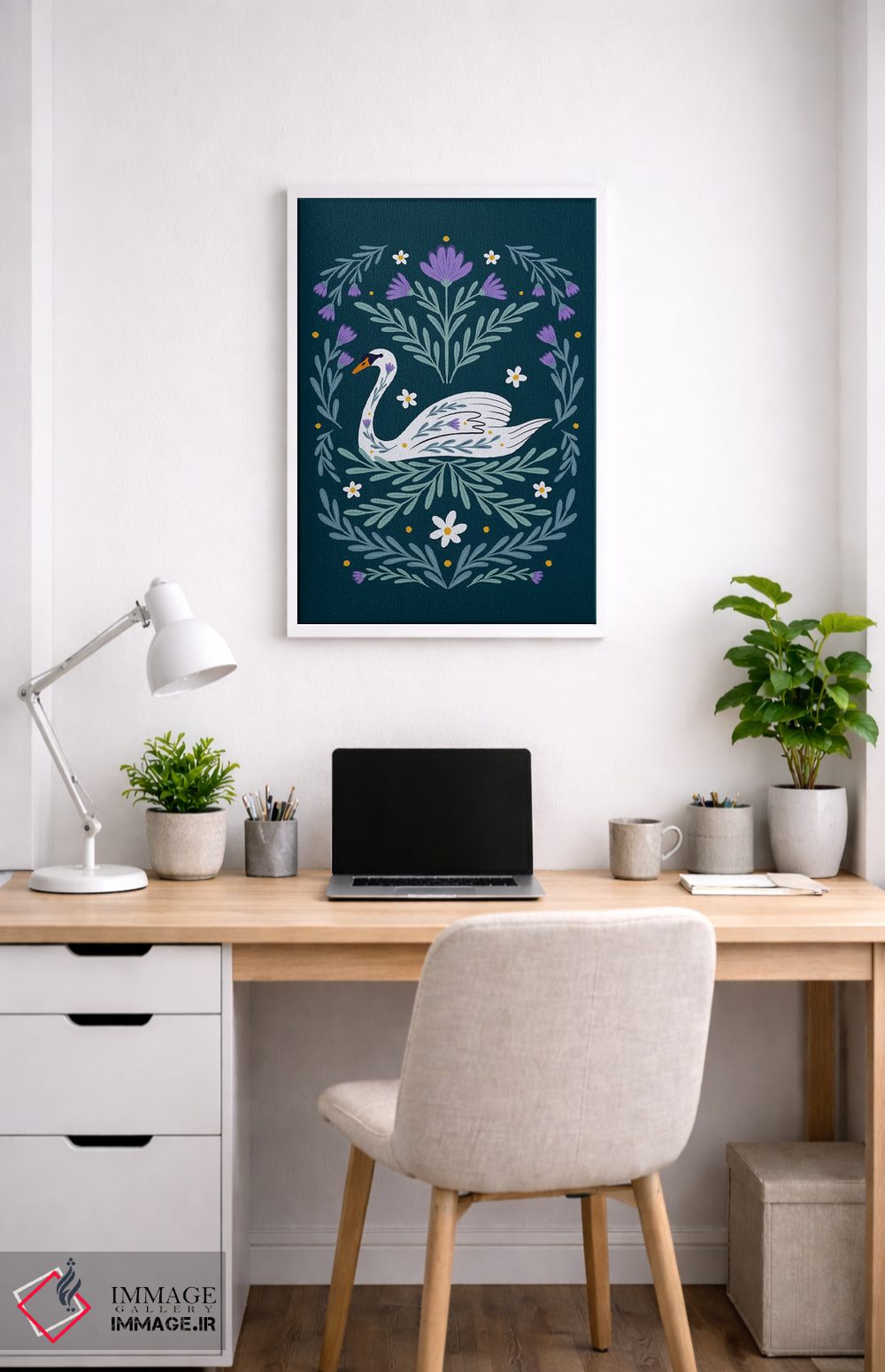 تابلو دکوراتیو قوی هنر عامیانه اثر آنجلا مینکا - D3W