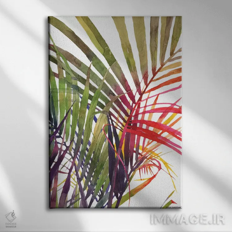 تابلو دکوراتیو جنگل جلد ۳ اثر ماجا ورونسکا - نمای روبهرو روی دیوار