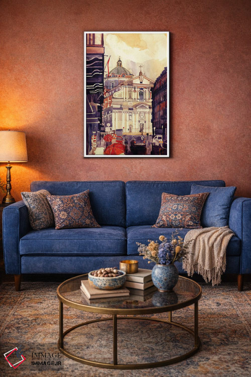 تابلو دکوراتیو ایل جزو اثر ماجا ورونسکا - D3W