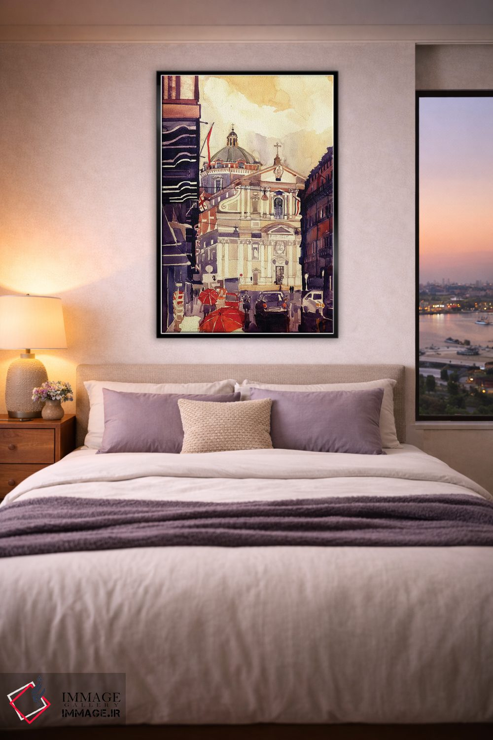 تابلو دکوراتیو ایل جزو اثر ماجا ورونسکا - D5B