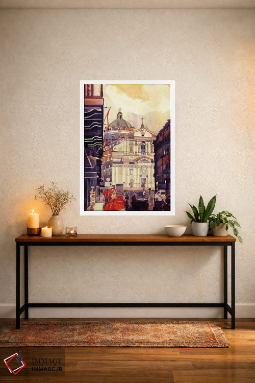 تابلو دکوراتیو ایل جزو اثر ماجا ورونسکا - D4W