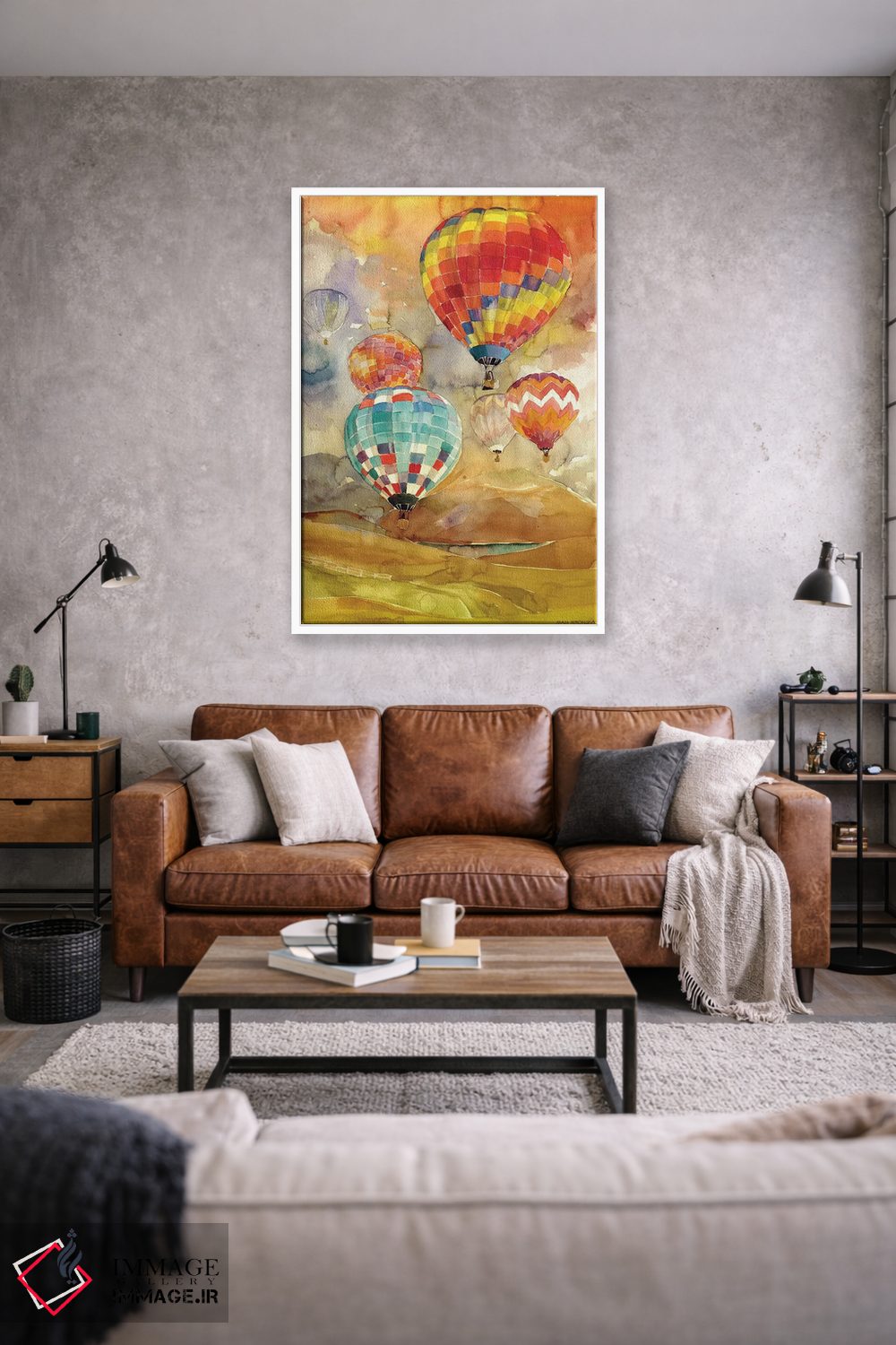 تابلو دکوراتیو بادکنک ها اثر ماجا ورونسکا - D1W