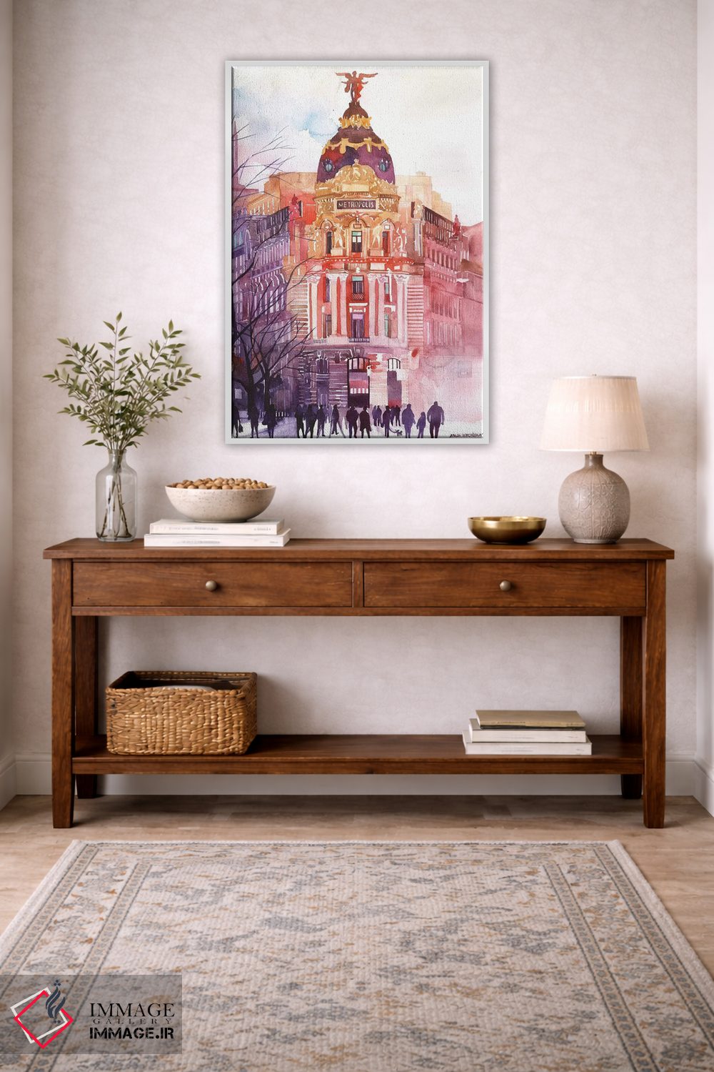تابلو دکوراتیو مادرید اثر ماجا ورونسکا - D4W