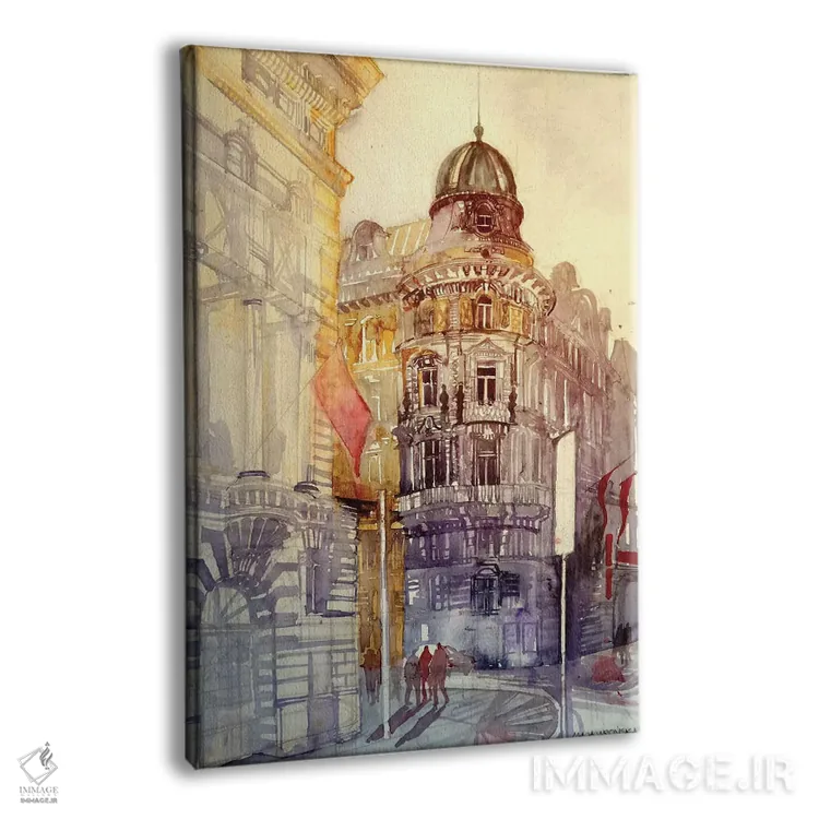 تابلو دکوراتیو وین اثر ماجا ورونسکا - نمای پرسپکتیو محصول