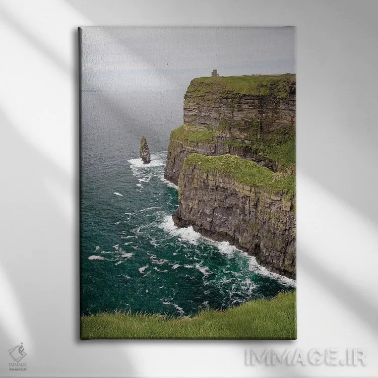 تابلو دکوراتیو Ireland. These Are Spectacular Views Of The Cliff's Of Moher… اثر میکا رایت - نمای روبهرو روی دیوار