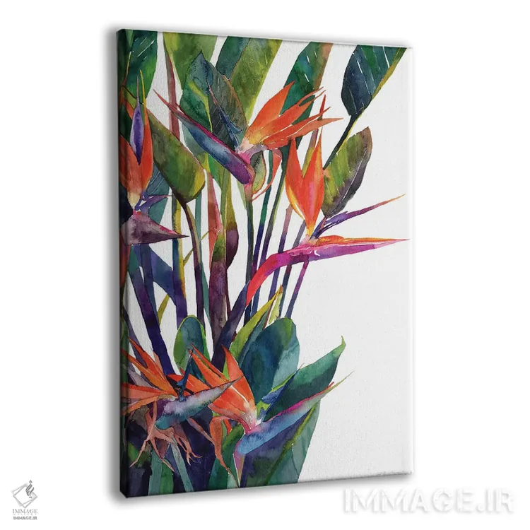 تابلو دکوراتیو پرنده بهشتی اثر ماجا ورونسکا - نمای پرسپکتیو محصول