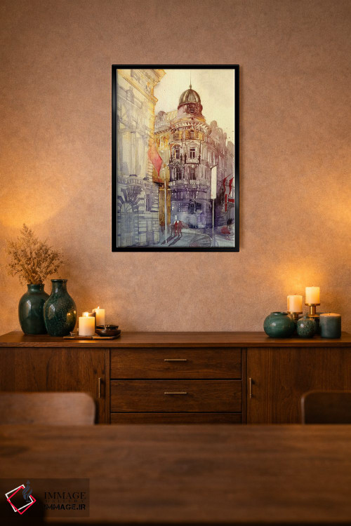 تابلو دکوراتیو وین اثر ماجا ورونسکا - D3B