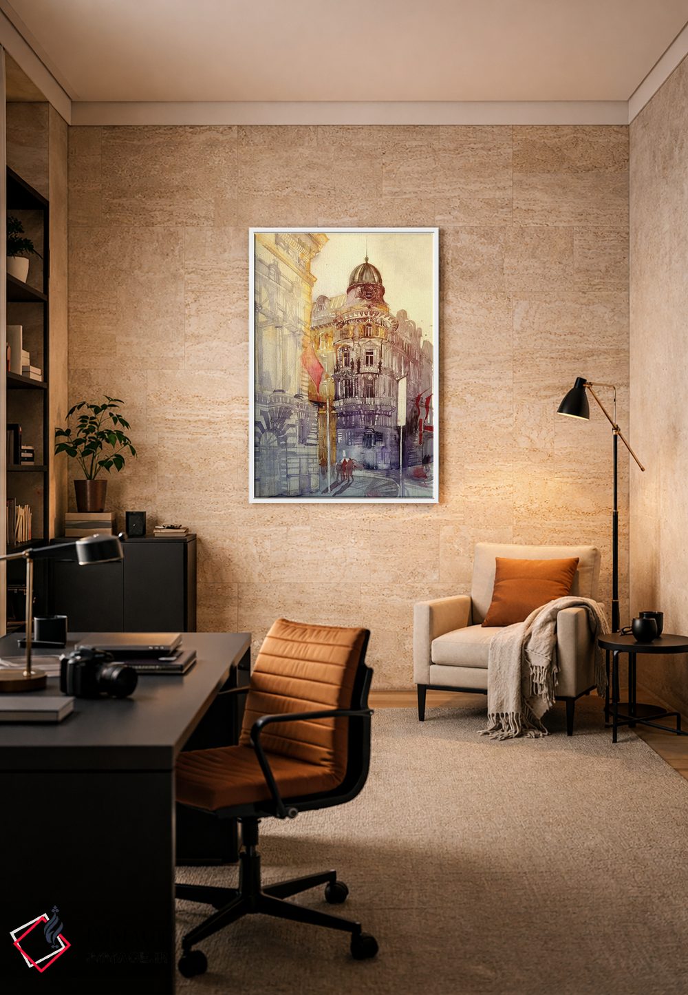 تابلو دکوراتیو وین اثر ماجا ورونسکا - D6W