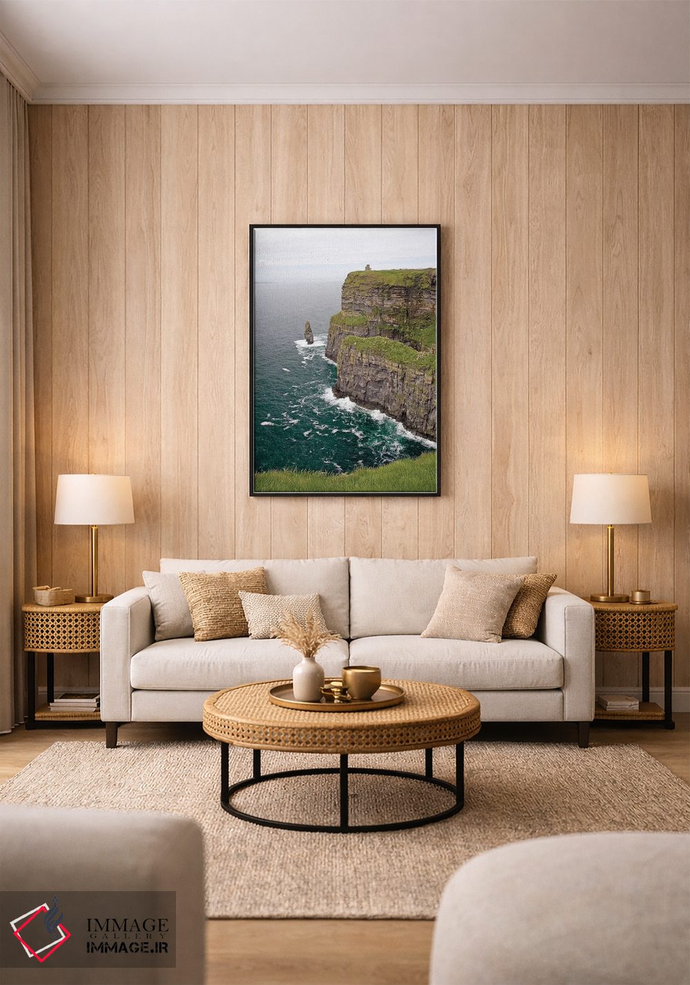 تابلو دکوراتیو Ireland. These Are Spectacular Views Of The Cliff's Of Moher… اثر میکا رایت - D1B