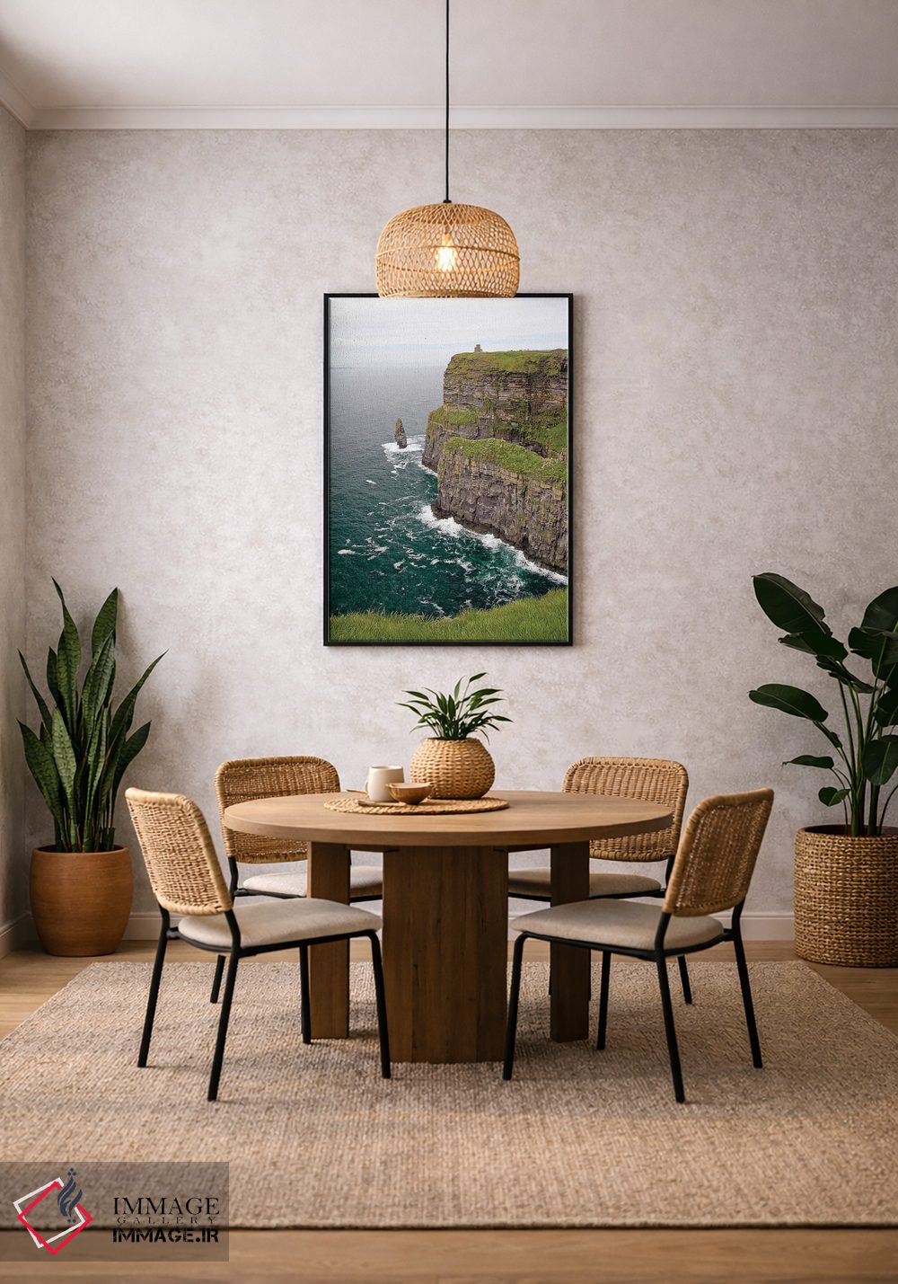 تابلو دکوراتیو Ireland. These Are Spectacular Views Of The Cliff's Of Moher… اثر میکا رایت - D5B
