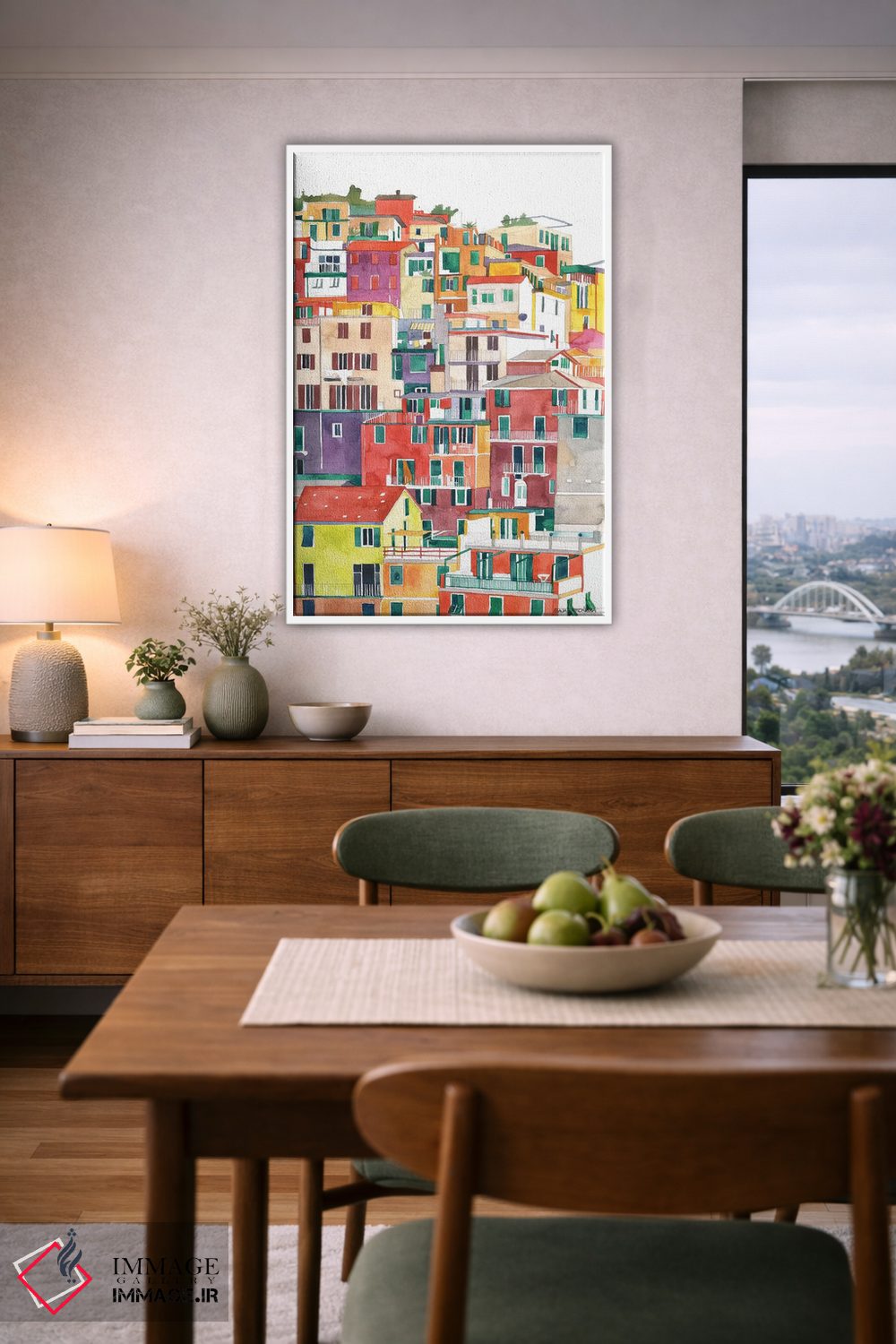 تابلو دکوراتیو چینکو تره I اثر ماجا ورونسکا - D6W