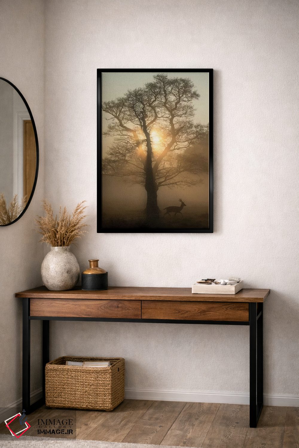 تابلو دکوراتیو درخت سپیده دم اثر مکس الیس - D5B