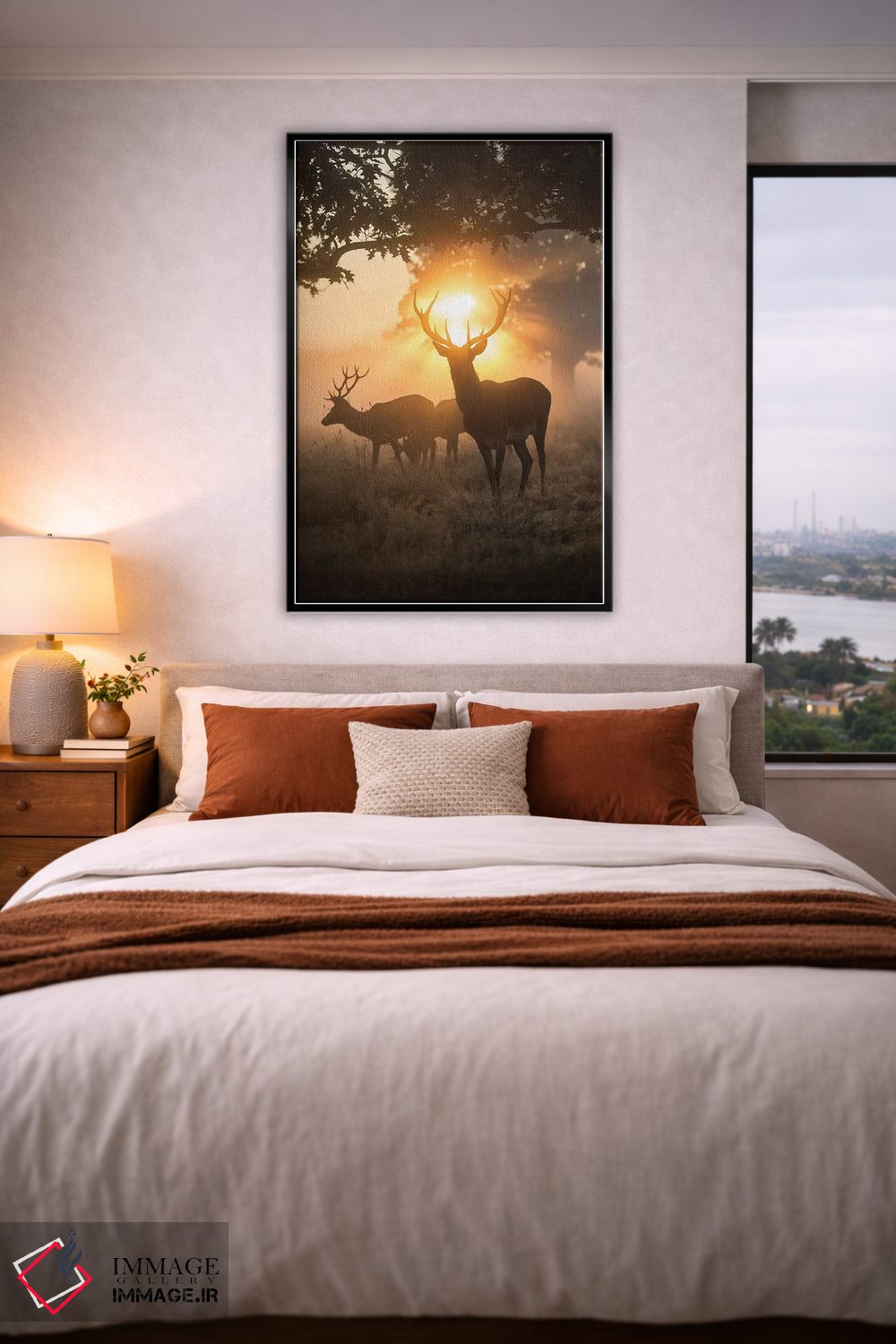 تابلو دکوراتیو جادوی مه آلود اثر مکس الیس - D4B