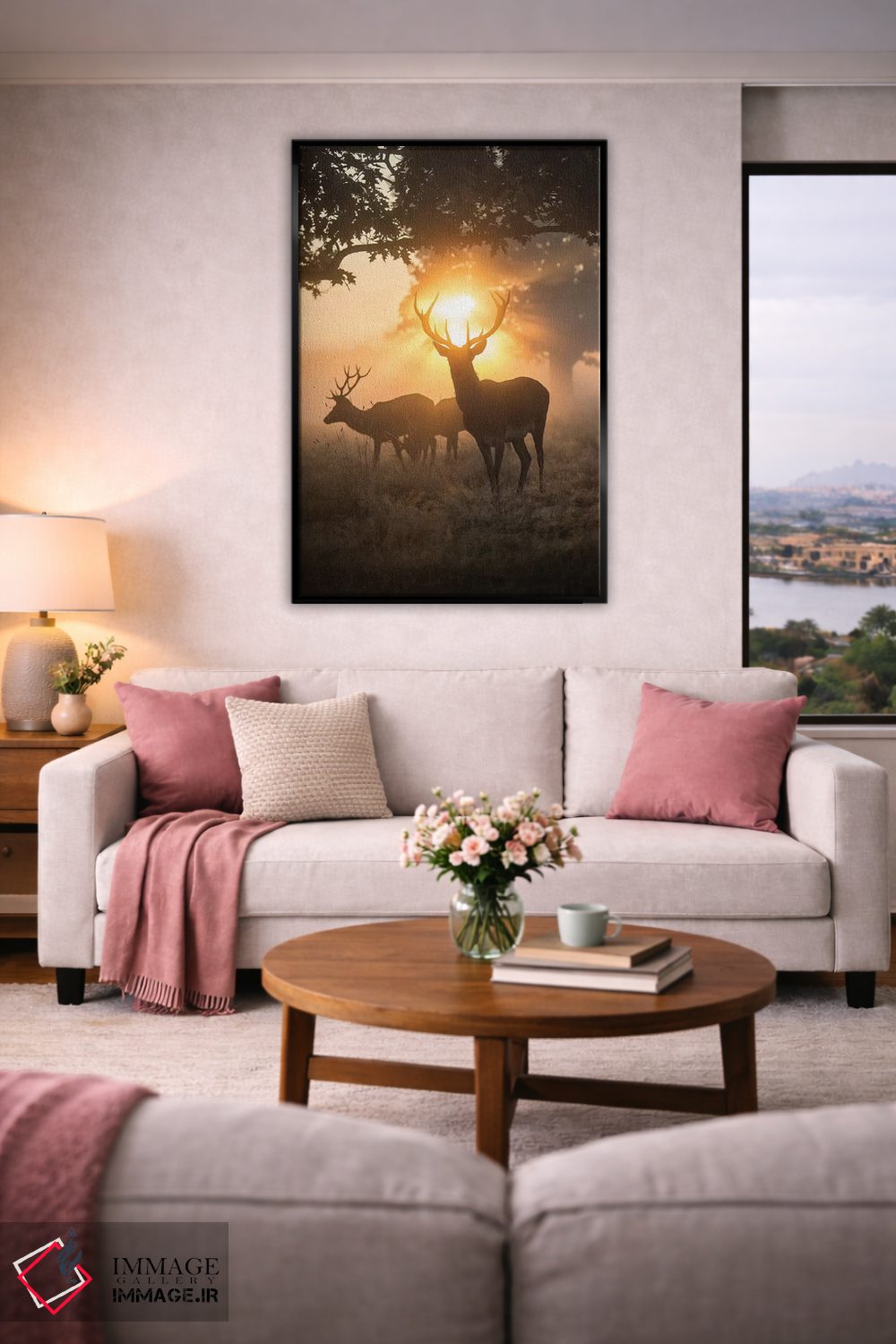 تابلو دکوراتیو جادوی مه آلود اثر مکس الیس - D5B