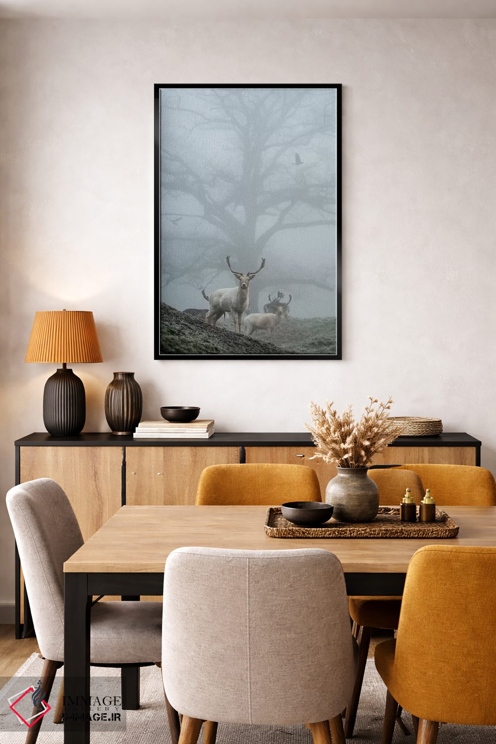 تابلو دکوراتیو مه آلودترین اثر مکس الیس - D5B