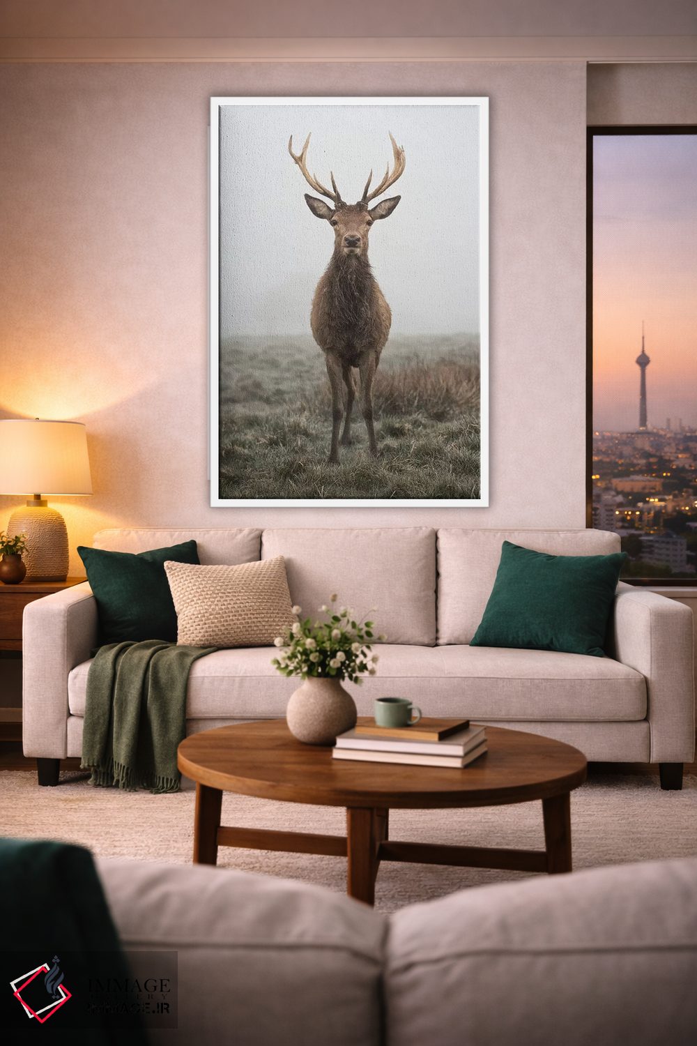 تابلو دکوراتیو مجسمه مانند اثر مکس الیس - D1W