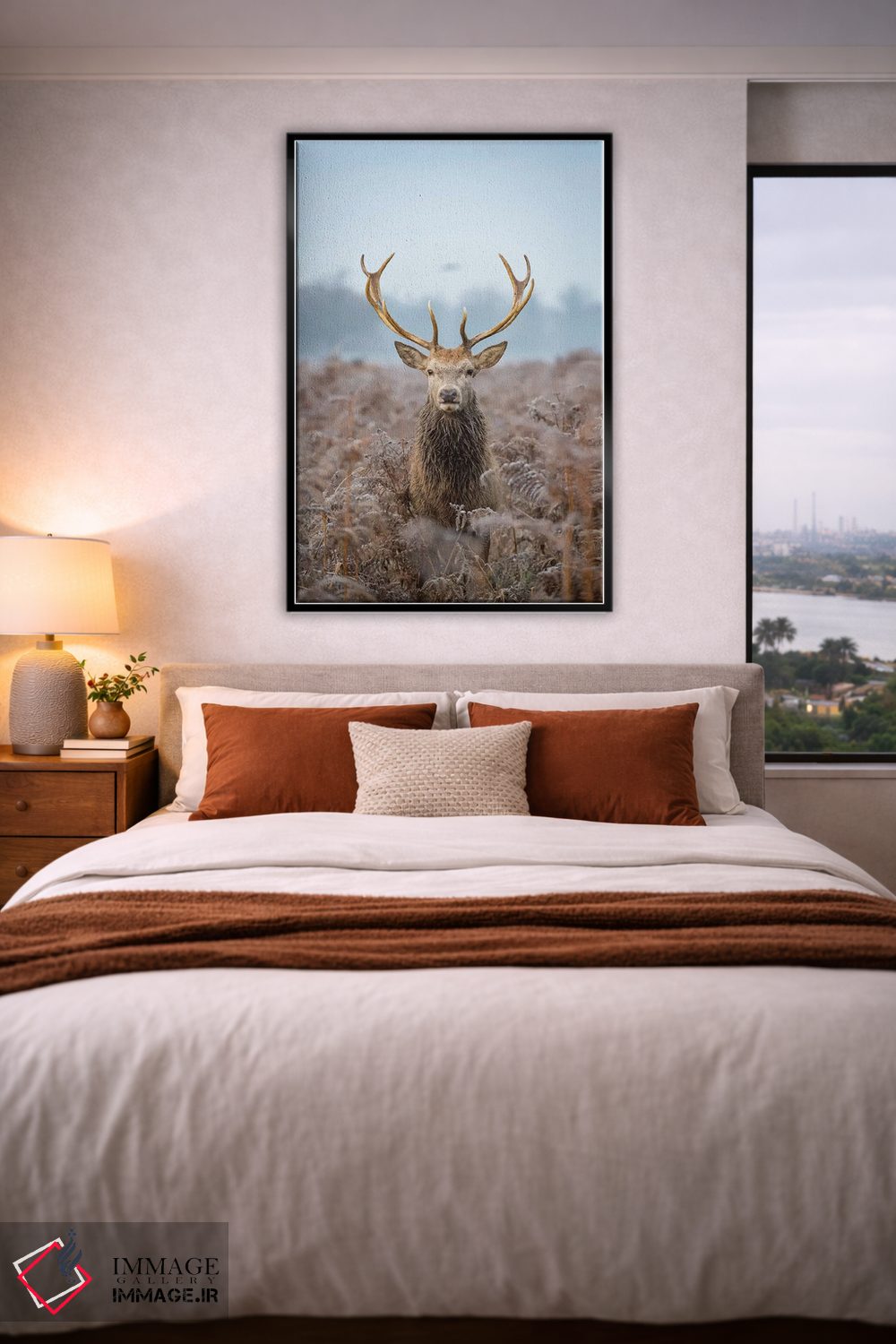 تابلو دکوراتیو سر جلویی کشتی اثر مکس الیس - D5B