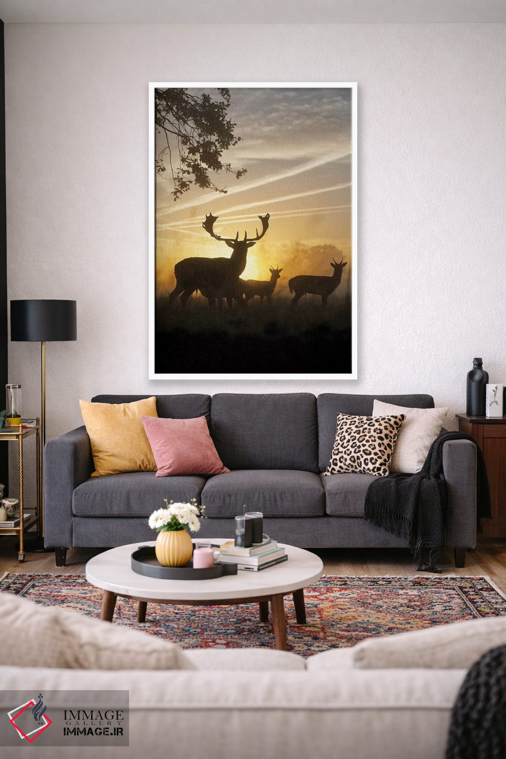 تابلو دکوراتیو متقاطع اثر مکس الیس - D1W