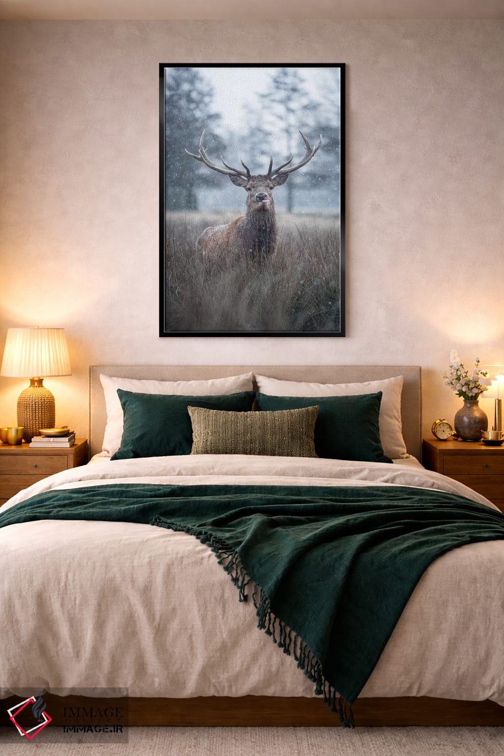 تابلو دکوراتیو برف دانه روی زبانت اثر مکس الیس - D5B