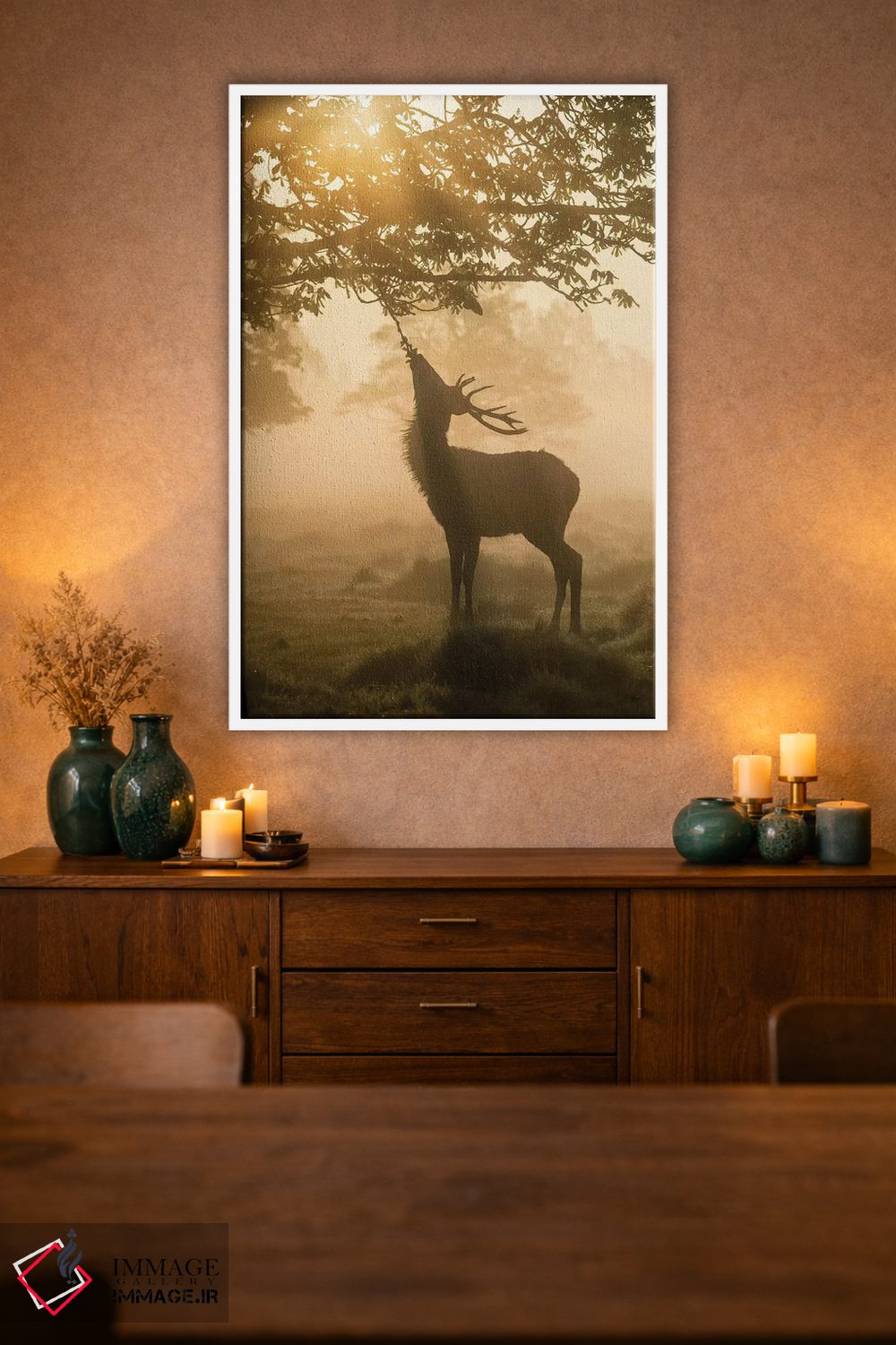 تابلو دکوراتیو انتظار برای صبحانه اثر مکس الیس - D1W