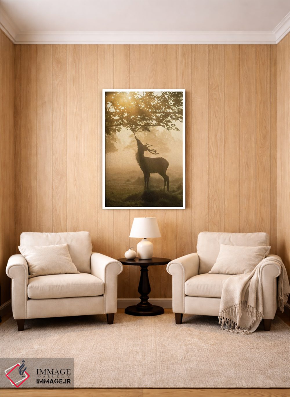 تابلو دکوراتیو انتظار برای صبحانه اثر مکس الیس - D2W