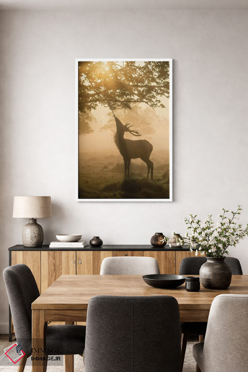 تابلو دکوراتیو انتظار برای صبحانه اثر مکس الیس - D3W