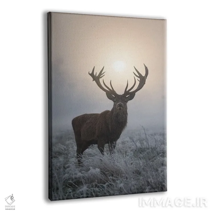 تابلو دکوراتیو درخشش یخ زده اثر مکس الیس - نمای پرسپکتیو محصول