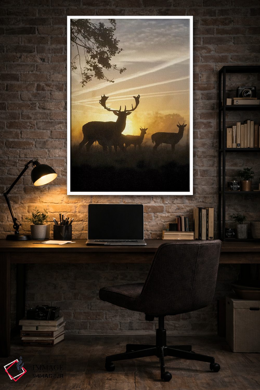 تابلو دکوراتیو متقاطع اثر مکس الیس - D3W