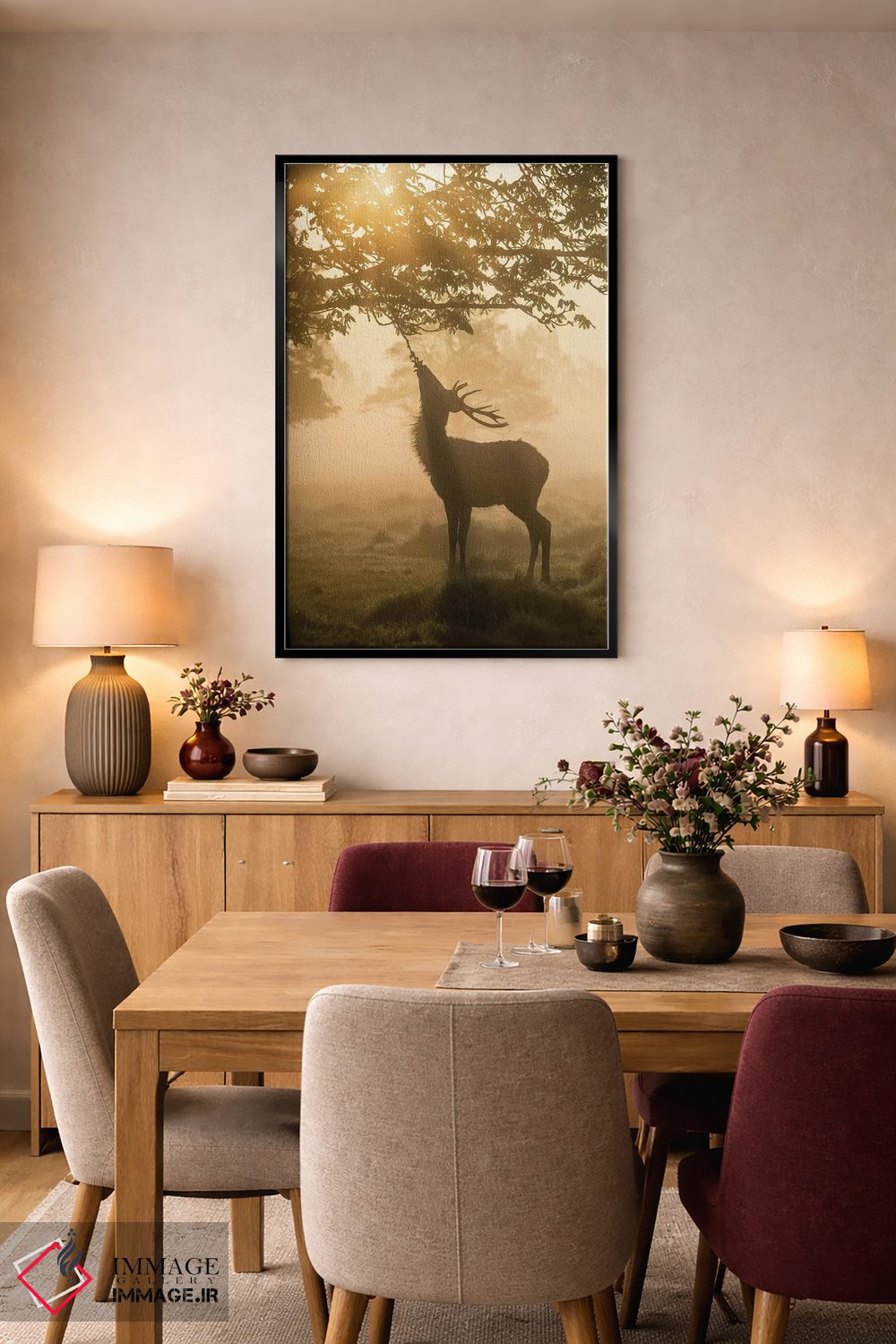 تابلو دکوراتیو انتظار برای صبحانه اثر مکس الیس - D5B