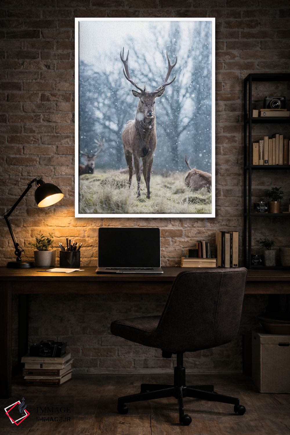 تابلو دکوراتیو شگفتی برف دانه اثر مکس الیس - D5W