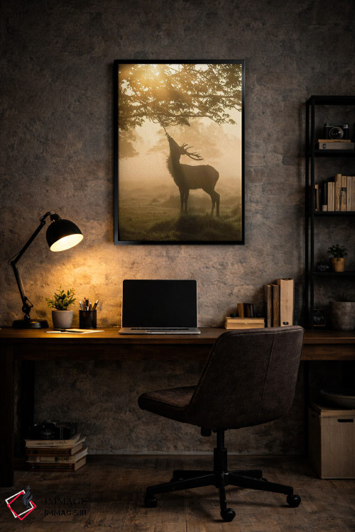 تابلو دکوراتیو انتظار برای صبحانه اثر مکس الیس - D6B