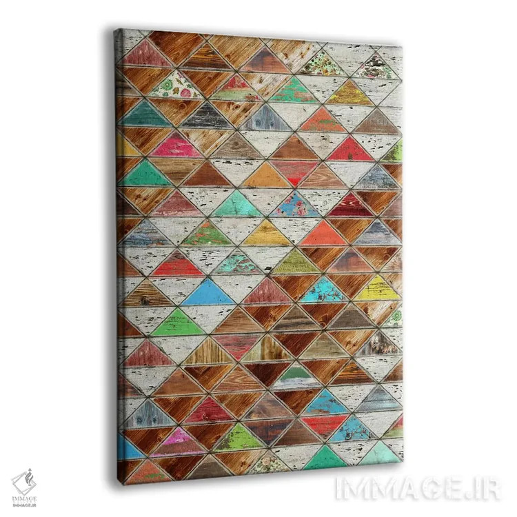 تابلو دکوراتیو الگوی عشق اثر دیه گو تیریگال - نمای پرسپکتیو محصول