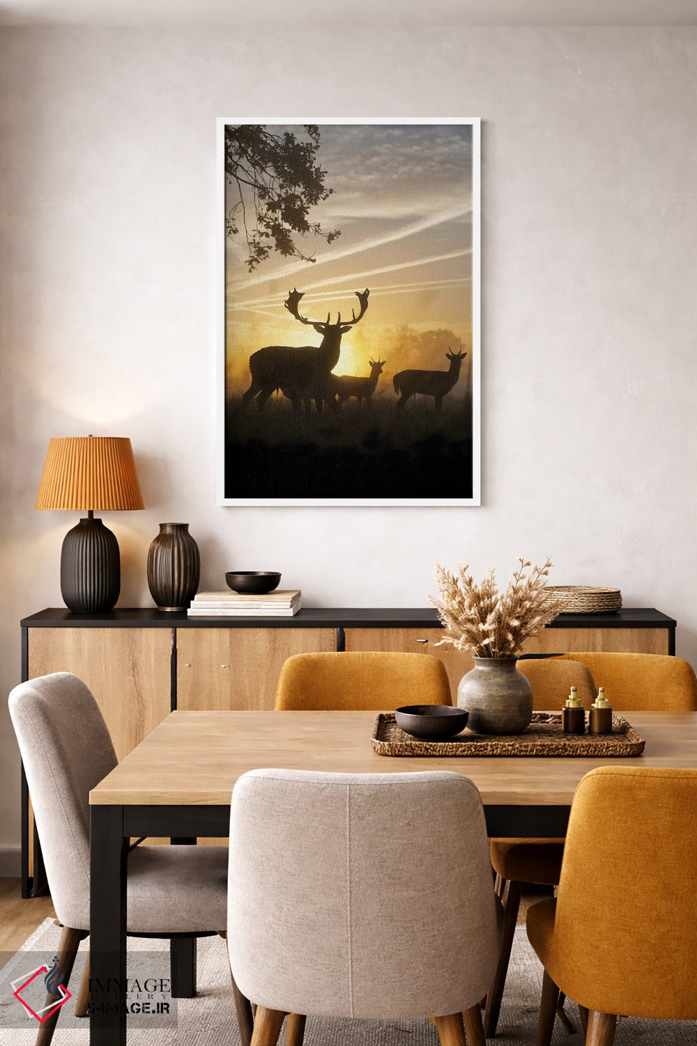 تابلو دکوراتیو متقاطع اثر مکس الیس - D6W