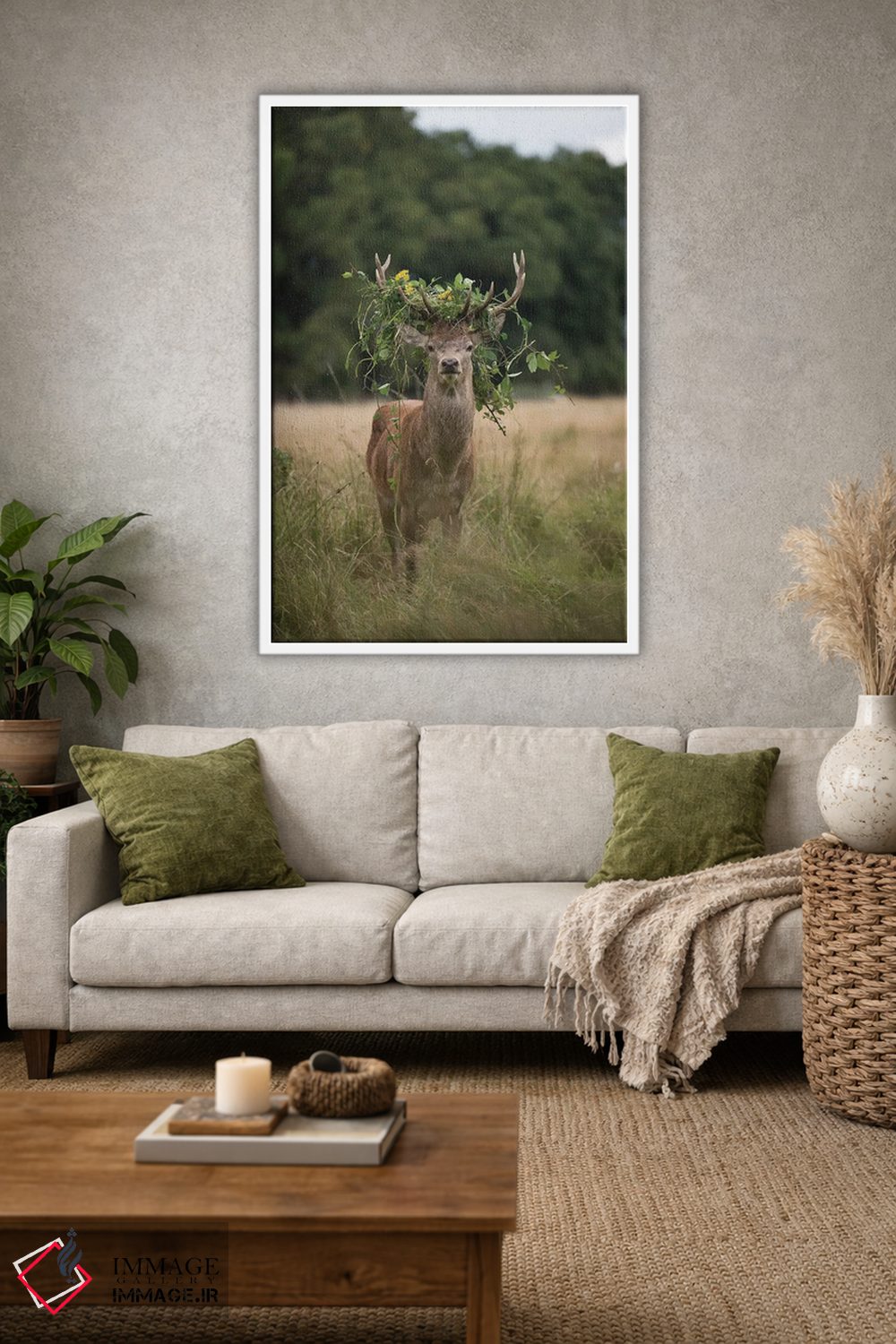 تابلو دکوراتیو تاج تابستانی اثر مکس الیس - D1W