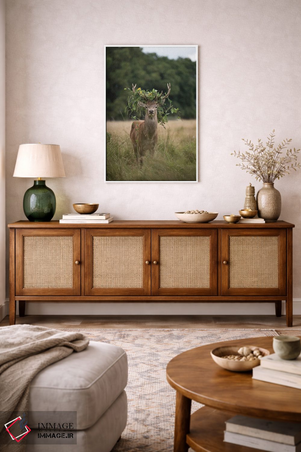 تابلو دکوراتیو تاج تابستانی اثر مکس الیس - D3W