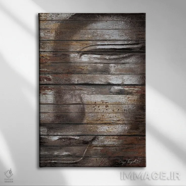 تابلو دکوراتیو ذهن بودا اثر دیه گو تیریگال - نمای روبهرو روی دیوار