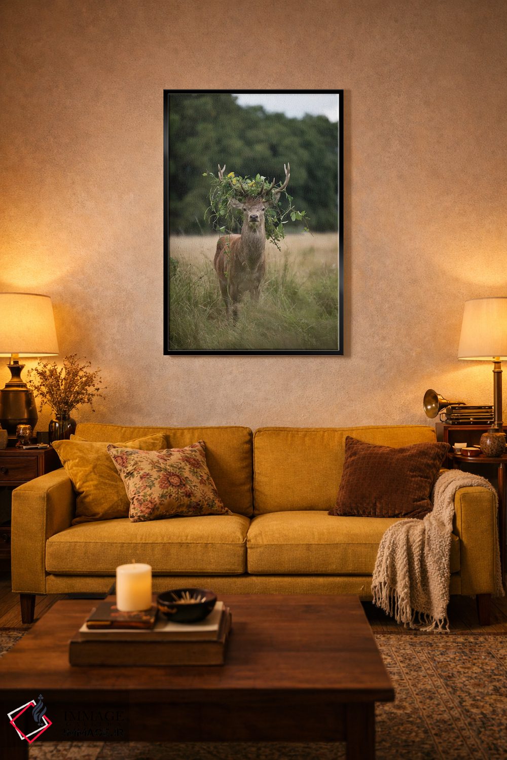 تابلو دکوراتیو تاج تابستانی اثر مکس الیس - D4B