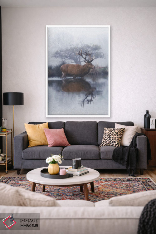 تابلو دکوراتیو مه و زالزالک اثر مکس الیس - D1W