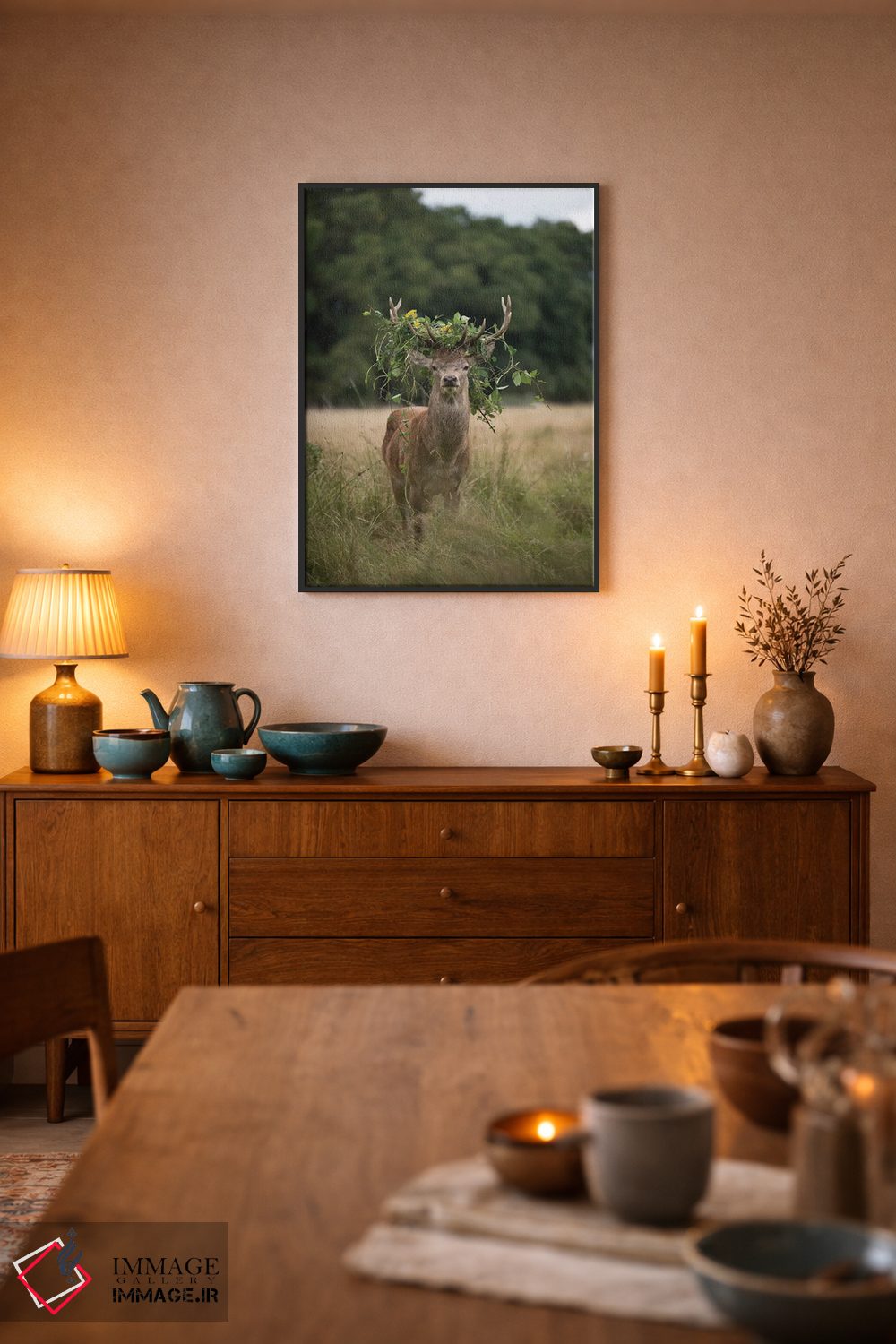 تابلو دکوراتیو تاج تابستانی اثر مکس الیس - D6B