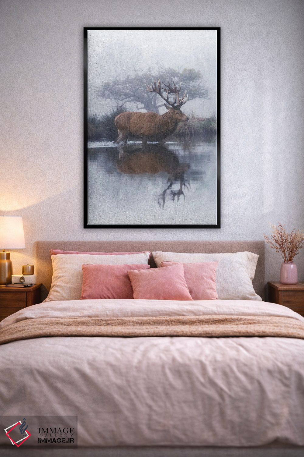 تابلو دکوراتیو مه و زالزالک اثر مکس الیس - D2B