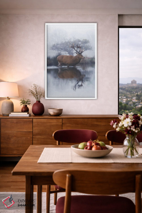 تابلو دکوراتیو مه و زالزالک اثر مکس الیس - D4W