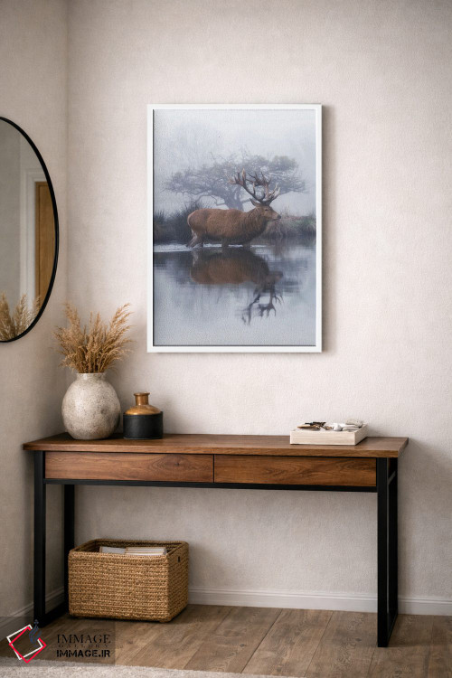 تابلو دکوراتیو مه و زالزالک اثر مکس الیس - D3W