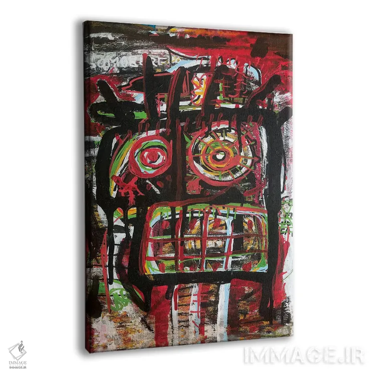 تابلو دکوراتیو ایمان کلاریتا اثر دیه گو تیریگال - نمای پرسپکتیو محصول