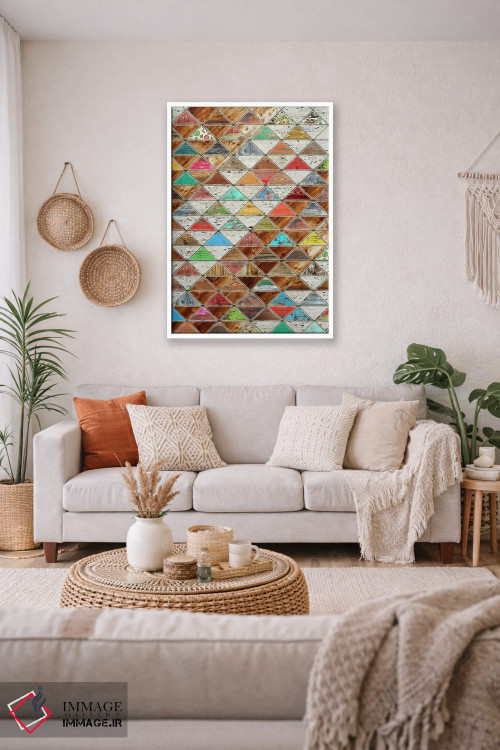 تابلو دکوراتیو الگوی عشق اثر دیه گو تیریگال - D2W